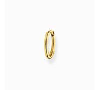 Thomas Sabo Boucles d'oreilles créoles simples classiques en argent sterling 925, 1,50 cm, Argent sterling, Non applicable
