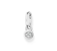 Thomas Sabo 32025628 Boucles d'oreilles créoles pour femme en argent 925 et zircones Taille unique