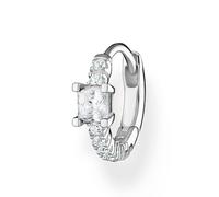 Thomas Sabo Créole unique avec pierres blanches argent Argent Sterling 925