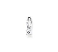 THOMAS SABO Créoles simples pour femme avec pierres blanches