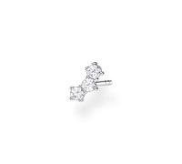 Thomas Sabo Boucle d'oreille simple H2132-051-14 Argent sterling 925 pierres blanches 0,60 cm