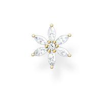 Thomas Sabo Dames 18 carats (750) bicolore Irrégulier N'est pas applicable Boutons d'oreilles - H2196-414-14