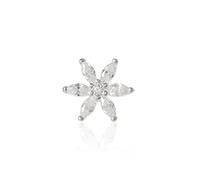 THOMAS SABO Dames Argent sterling 925 Autre forme Oxyde de Zirconium Boucles d'oreilles - H2196-051-14