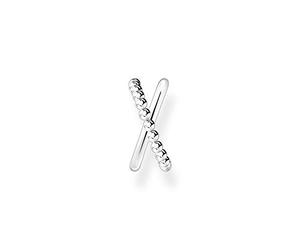 Thomas Sabo EC0023-001-21 Women's Earrings Ear Cuff Balls Double 925 Sterling Silver