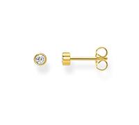 Thomas Sabo Boucles d'oreilles créoles en argent sterling 925 pour femme, 0,40 cm, Argent sterling