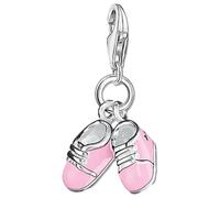 Thomas Sabo Pendentif Charme Chaussure de bébé 0820-007-9 Argent sterling 925 Rose Femme