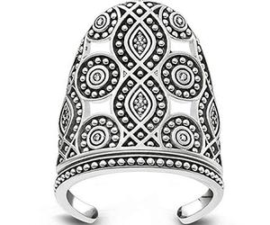 Thomas Sabo Femme 925 Argent Silver Blanc Zirkonia