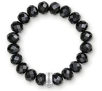 Thomas Sabo Femme 925 Argent Silver Noir Saphir de synthèse