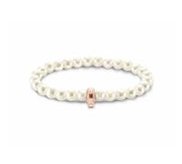 Thomas Sabo, Femme, Accessoires, Blanc, Taille: ONE Size Bracelet de Perles Charm Dream