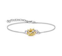 Thomas Sabo, Femme, Accessoires, Gris, Taille: ONE Size Bracelet pour femme Together plaqué or jaune A1982-849-14-L19V