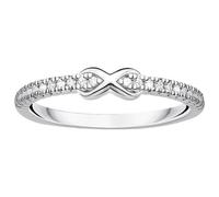 THOMAS SABO Ring Infinity mit weißen Steinen silber 925 Sterling Silber TR2322-051-14-54