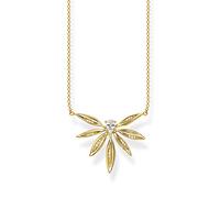 Thomas Sabo Femme Argent Fin Oxyde de Zirconium Collier - KE1949-414-14-L45v