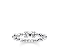 Thomas Sabo Femme Bague Perles vec Infinity Argent Argent Sterling 925 TR2320-001-21