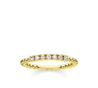 Thomas Sabo - TR2323-414-14-52 - Bague - Femmes - 925er Argent plaqu or jaune - taille de la bague 52