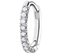 Thomas Sabo Créole unique pierres blanches argent sterling 925