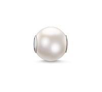 Thomas Sabo Femmes-Bead Grande Blanche Karma Beads Argent Sterling 925 Perle de culture d´eau douce K0083-082-14