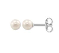 Thomas Sabo Femmes Boucles d'oreilles Perle d'eau douce Argent Sterling 925 H1431-028-14
