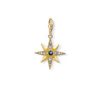 Thomas Sabo Femmes-Charm-Pendentif Royalty étoile Charm Club Argent Sterling couleur or jaune 925 1714-959-7