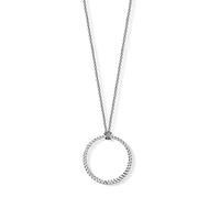 Thomas Sabo Femmes Hommes-Charm-Chaîne Cercle Grand Charm Club Argent Sterling 925 X0251-637-21-L90