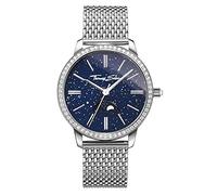 Thomas Sabo Femmes-Montre Glam Spirit Moonphase bleu Analog Quarz WA0326-201-209-33 mm