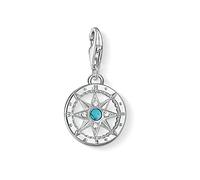 Thomas Sabo Femmes Pendentif Charm Boussole Voyage Charm Club Argent Sterling 925 1228-405-17