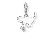 Thomas Sabo Femmes-Pendentif charm Chaton Charm Club Argent Sterling 925 Diamant blanc DC0025-725-14