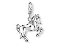 Thomas Sabo Femmes-Pendentif charm Cheval Charm Club Argent Sterling 925 noir 1074-007-12
