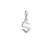 Thomas Sabo Femmes Pendentif Charm Lettre A-Z Charm Club Foncé Argent Sterling 925