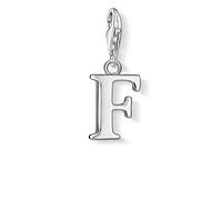 Thomas Sabo Femmes-Pendentif charm Lettre F Charm Club Argent Sterling 925 0180-001-12