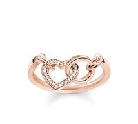 Thomas Sabo Glam and Soul TR2142-416-14 Bague en or rose avec cœur pour femme