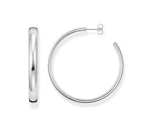 Thomas Sabo Grandes créoles Chunky en argent Argent Sterling 925