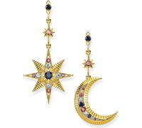 Thomas Sabo H2025-959-7 Boucles d'oreilles femme Royalty étoile & lune