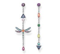 Thomas Sabo H2033-313-7 Pendants d’oreilles pour femme, en forme de libellule multicolore, en argent Sterling 925