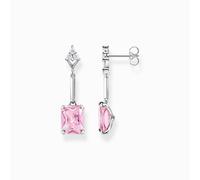 Thomas Sabo H2177-051-9 Boucles d'oreilles Femme Pierres roses et blanches Argent