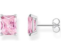 Thomas Sabo H2201-051-9 Boucles d'oreilles pour femmes Pierre rose