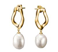 Thomas Sabo H2322-430-14 Boucles d'Oreilles Avec Perle Natural Beauty Plaqué ...