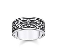 Thomas Sabo Homme Bague Argent Sterling 925, Noirci TR2291-643-11