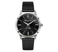 Thomas Sabo Hommes-Montre Rebel Spirit Moonphase Cuir Analog Quarz WA0325-218-203-42 mm