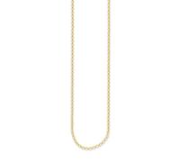 Thomas Sabo KE1219-413-12 Collier Femme Argent Or Jaune Doré 45 cm