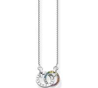 Thomas Sabo KE1488-318-7 Collier pour femmes Together Rainbow, réglable