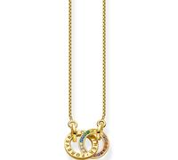 Thomas Sabo KE1488-996-7 Collier pour dames Together Rainbow, réglable