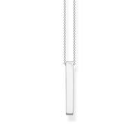 Thomas Sabo KE1907-001-21 Chaîne avec pendentif argenté Quader Argent