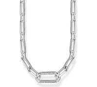 Thomas Sabo KE2112-643-14 Collier Femme à maillons avec ancre en pierre Argent
