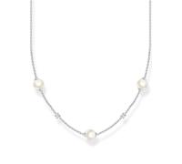 Thomas Sabo , Collier à chaîne argent sterling Oxyde de Zirconium femme, Argenté, One Size - KE2120-167-14-L45V