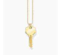 Thomas Sabo - KE2129-413-39-L45V - Collier - Mixte - 925er Argent plaqué or jaune - 40-45cm