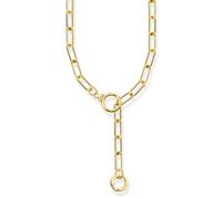 Thomas Sabo KE2192-414-14 Collier à maillons pour dames avec deux fermoirs à anneaux, réglable