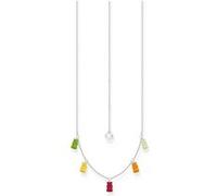 Thomas Sabo - KE2205-017-7-L45V - Collier - Argent 925 - Femmes - Goldbär multicolore - 40+5cm