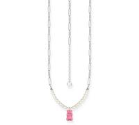 Thomas Sabo - KE2207-082-9-L45V - Collier - Argent 925 - Femmes - Goldbär rose - 40+5cm