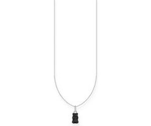 Thomas Sabo KE220905211L45V Collier Argent 925 Femmes Goldbär noir 40+5cm G