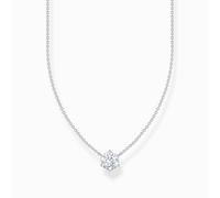 Thomas Sabo Chaîne avec pendentif KE2210-051-14, argent 925, zircone blanche, taille unique